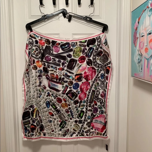 Juicy couture silk scarf - Picture 13 of 16